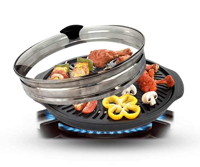 GAS-O-GRILL Jumbo With Glass