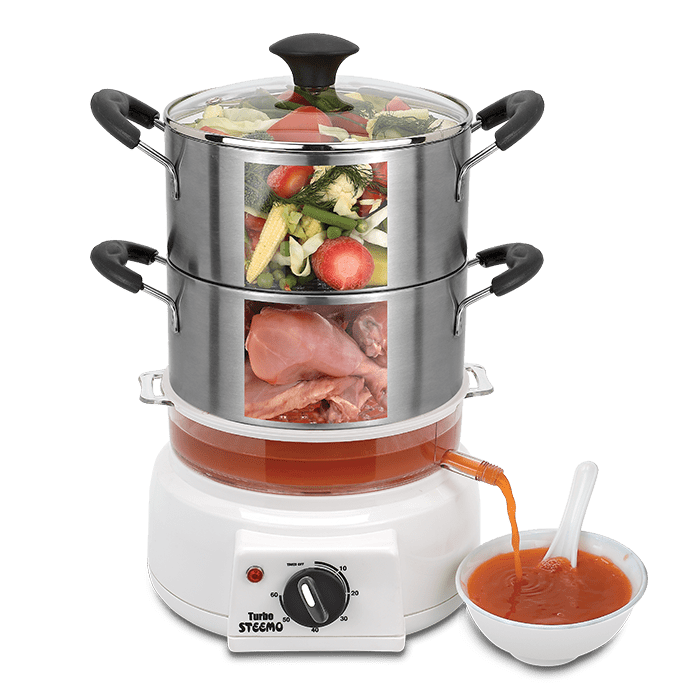 Steel discount steam cooker