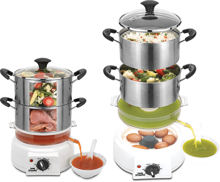 steemo stainless steel steam cooker