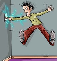 electricity shock on boy life saver