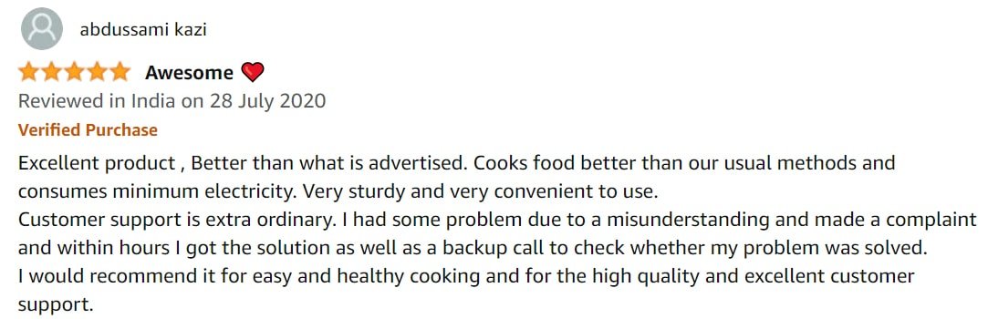 amazon customer review for steemo multi steam cooker