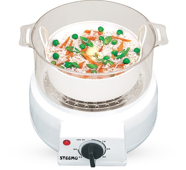 rice maker attachments of steemo multi steam cooker polycarbonate transparent