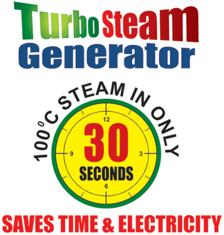 steemo stainless steel steam cooker turbo generator