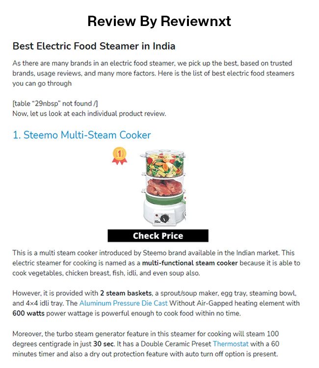 steemo in top 10 multi steam cooker by reviewnxt